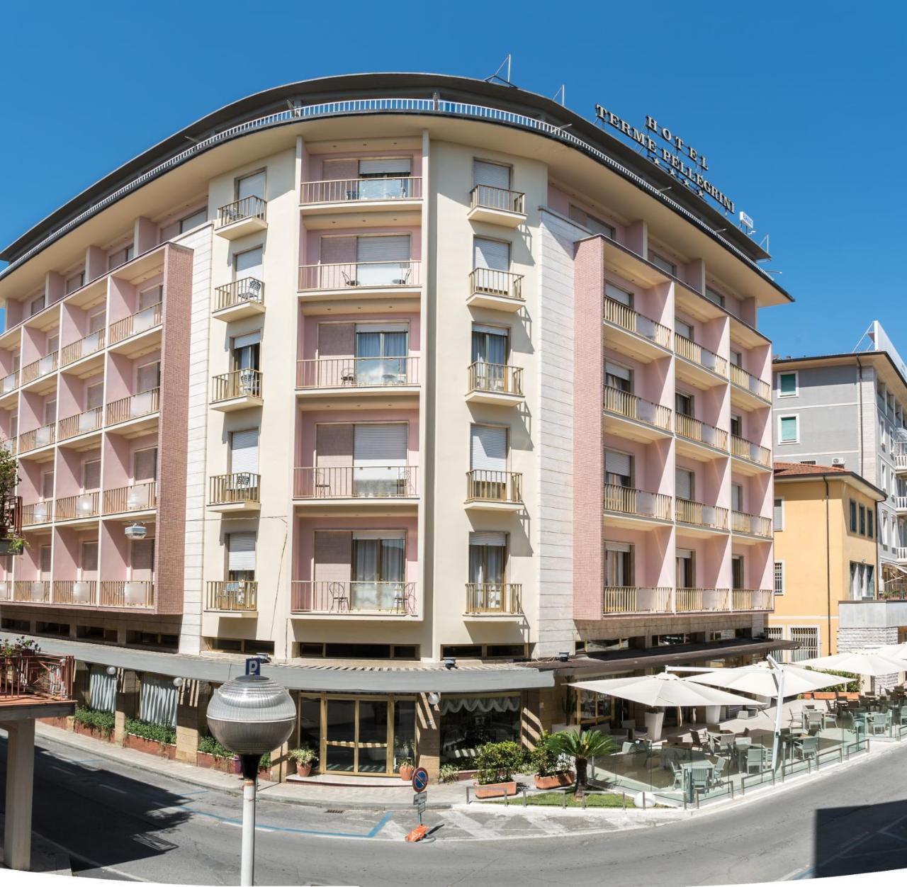 Hotel Terme Pellegrini Montecatini Terme Exteriör bild